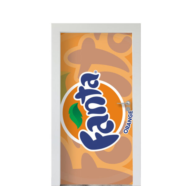 43-3.jpg Adesivo de Porta Fanta Laranja Cod.43