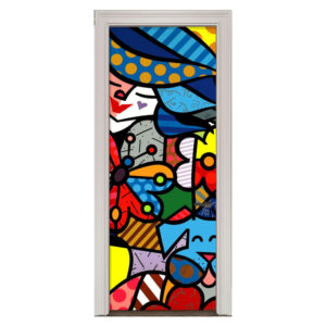 44-1.jpg Adesivo de Porta Arte Pop