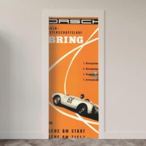 Adesivo de Porta Carros Cartaz