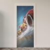 Adesivo de Porta Desenhos & Animações