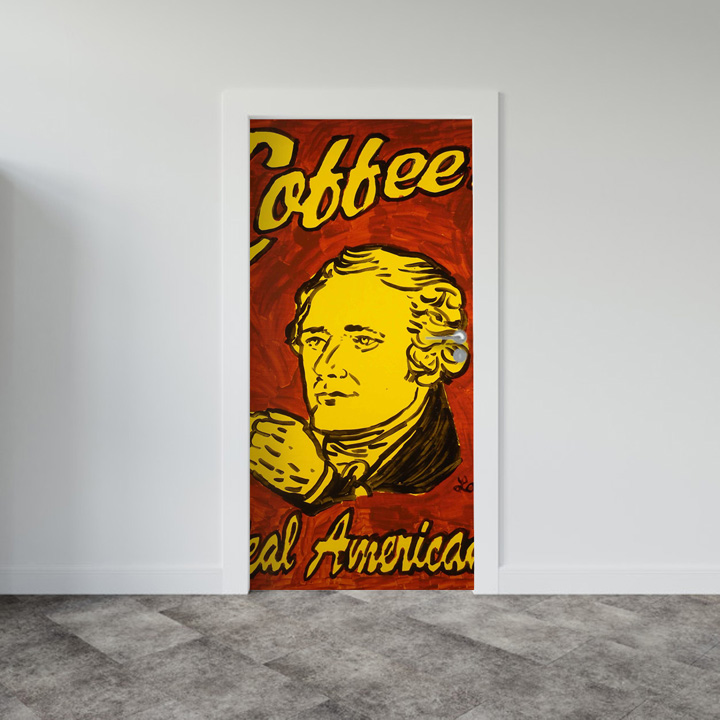 Adesivo de Porta Retrô