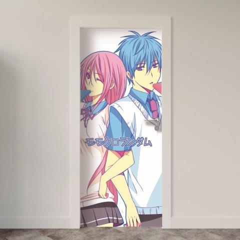 Adesivo de Porta Anime Kuroko No Basket