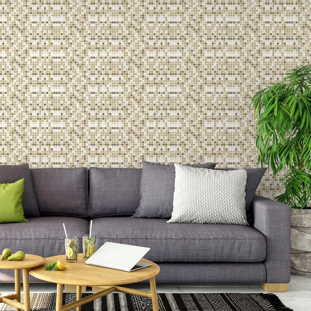 Papel de Parede Pastilhas