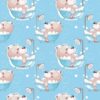 Papel de Parede Baby Hora do Banho