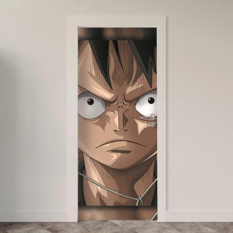 Adesivo de Porta Anime One Piece