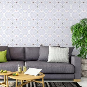 Papel de Parede Ornamento Arabesco