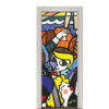 Adesivo de Porta Arte Pop