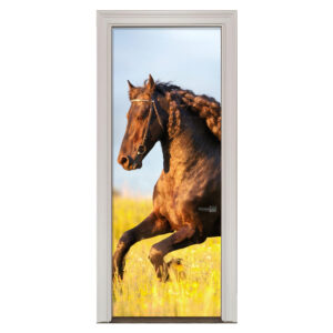 47.jpg Adesivo de Porta Cavalo Correndo Cod.47