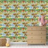 Papel de Parede Baby Fazendinha Feliz