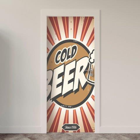 Adesivo de Porta Bebidas Cervejas Whisky