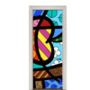 Adesivo de Porta Arte Pop
