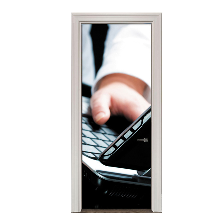 Adesivo de Porta Tecnologia