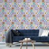 Papel de Parede Azulejos