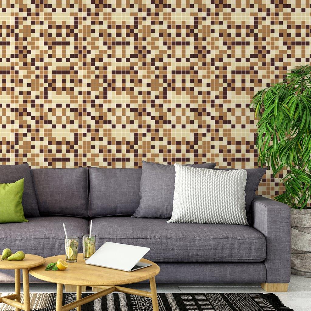 Papel de Parede Pastilhas