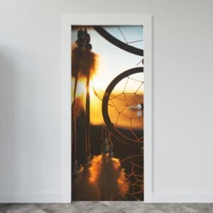 Adesivo de Porta Mandala Serenidade