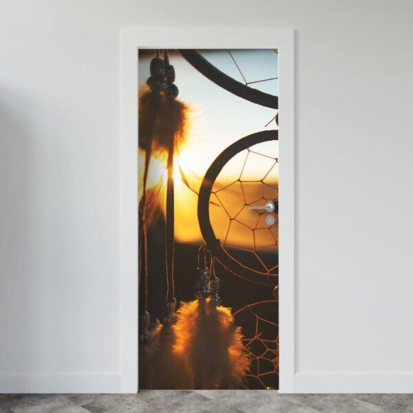 Adesivo de Porta Mandala Serenidade