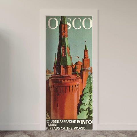 Adesivo de Porta Moscou