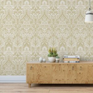 Papel de Parede Ornamento Arabesco