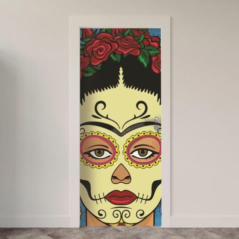 50-8.jpg Adesivo de Porta Frida Kalo