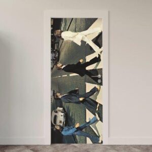 Adesivo de Porta Música Beatles