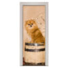 52.jpg Adesivo de Porta Cachorro no Barril
