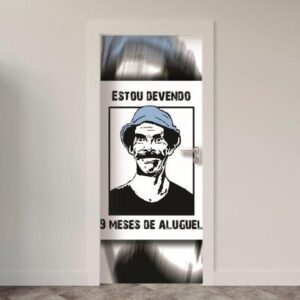 Adesivo de Porta Seu Madruga