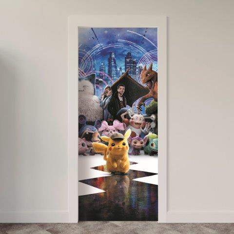 Adesivo de Porta Anime Pokemon