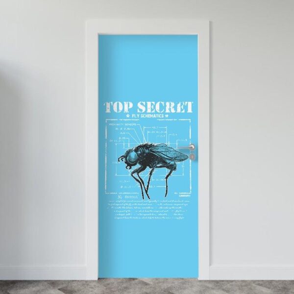 54-8.jpg Adesivo de Porta A Mosca