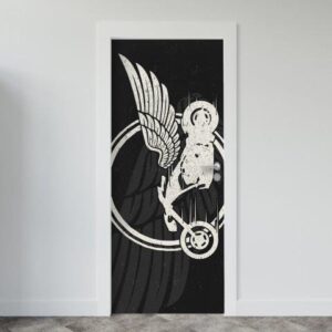 Adesivo de Porta Carros Cartaz