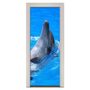 56.jpg Adesivo de Porta Mares Golfinho Cod.56