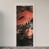 Adesivo de Porta Desenhos & Animações