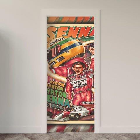 Adesivo de Porta Carros Cartaz