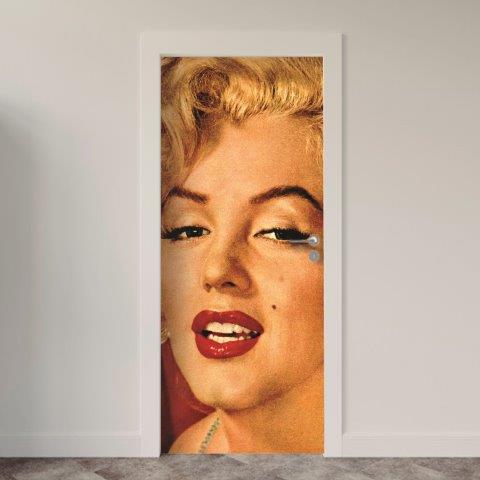 58-6.jpg Adesivo de Porta Marilyn Monroe