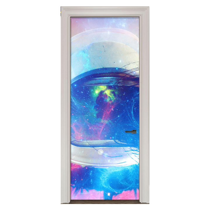 Adesivo de Porta Arte Pop