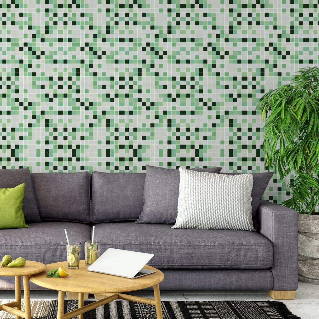 Papel de Parede Pastilhas