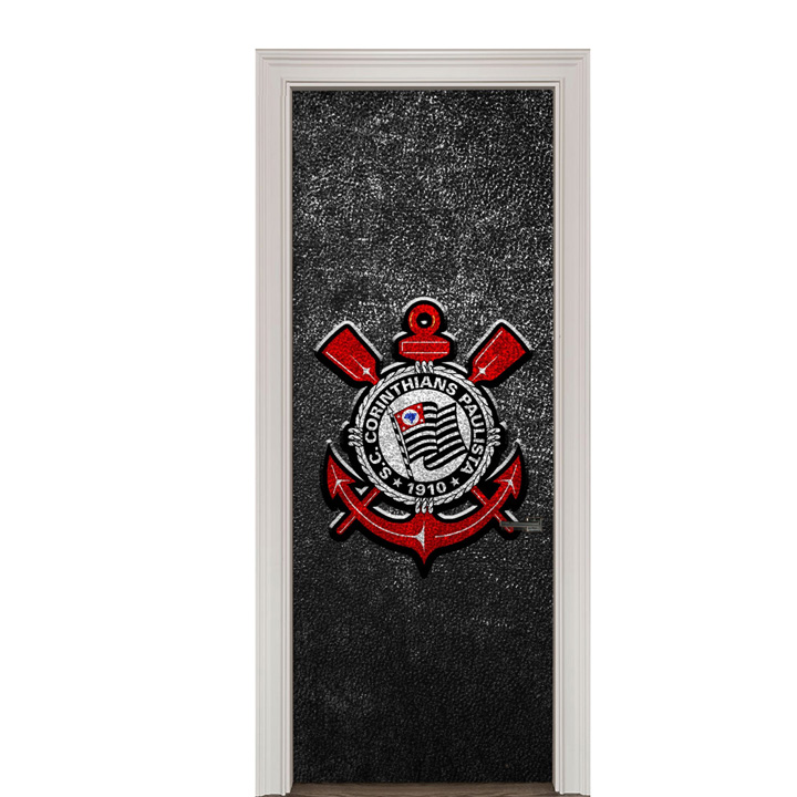 Adesivo de Porta SC Corinthians Paulista