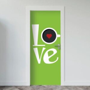 Adesivo de Porta Love
