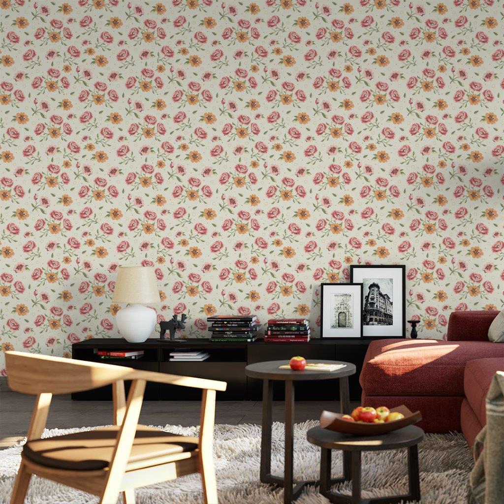 Papel de Parede Floral