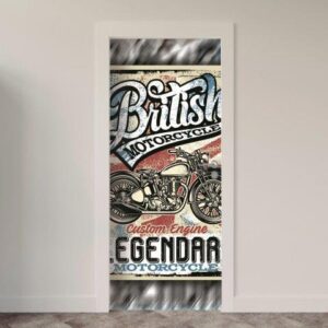 Adesivo de Porta Carros Cartaz