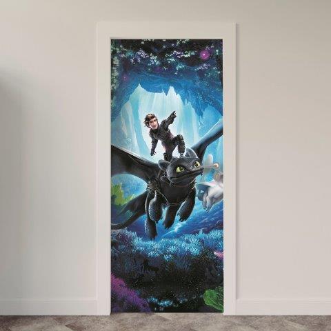 Adesivo de Porta Desenhos & Animações