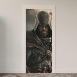Adesivo de Porta Assassins Creed