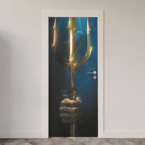 64-1.jpg Adesivo de Porta Aquaman