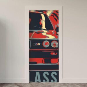Adesivo de Porta Carros Cartaz