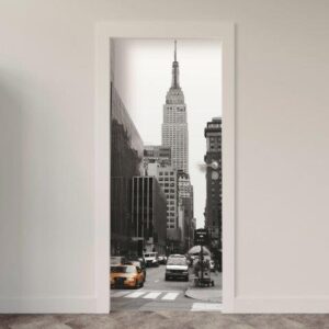 64-6.jpg Adesivo de Porta Nova York