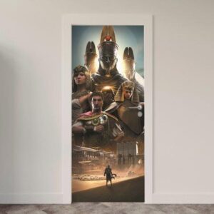 Adesivo de Porta Assassins Creed