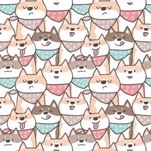 Papel de Parede Baby Lambeijos& Focinhos