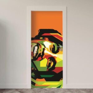 66-6.jpg Adesivo de Porta Reggae Bob Marley