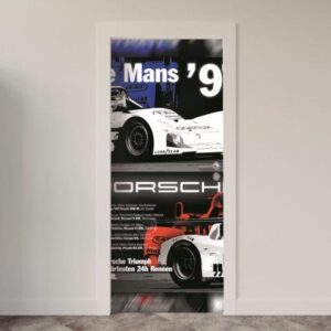 Adesivo de Porta Carros Cartaz