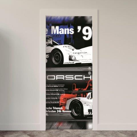 Adesivo de Porta Carros Cartaz