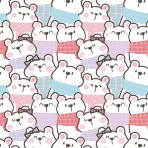 Papel de Parede Baby Reunião de Fofura